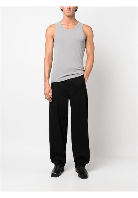 Grey fine-ribbed tank top - ENTIRE STUDIOS -  men ENTIRE STUDIOS | ES2155RH